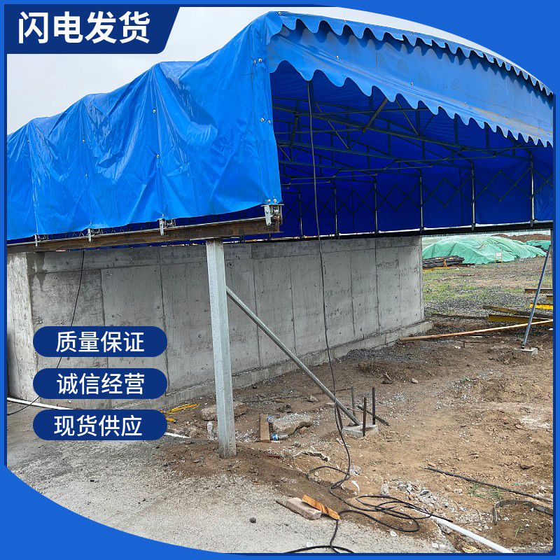 北京懷柔電動雨棚第二套施工完畢